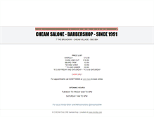 Tablet Screenshot of cheamsalone.com